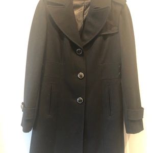 Kenneth Cole Winter Coat - Black, Size 8
